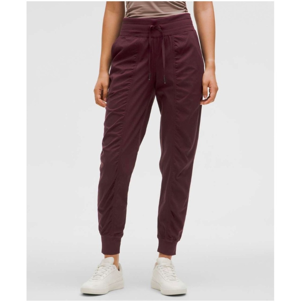 Lululemon Dance Studio Mid-Rise Jogger Full Length Garnet (Burgundy) Size 14